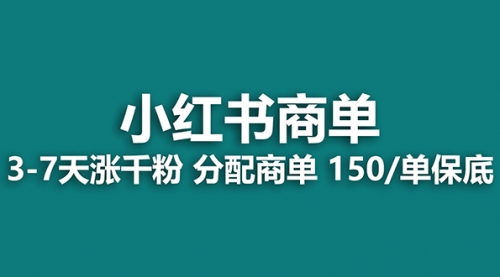 【副业项目8103期】2023最强蓝海项目，小红书商单项目，没有之一！缩略图
